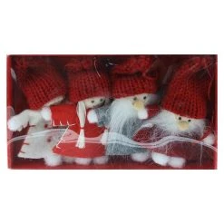 BAUHAUS Dekofigur L X B X H: 13 X 8 X 2 Cm, Rot, Filz