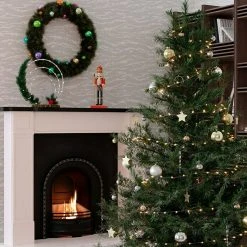 BAUHAUS Weihnachtskugeln 24 Stk., Durchmesser: 3 Cm, Glowing Mountains, Glas -Jalousien Verkäufe 12 1074