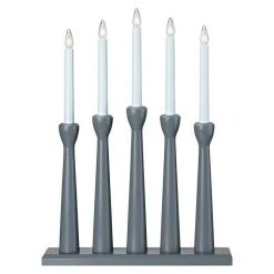 BAUHAUS Markslöjd Weihnachtsleuchte Grau, 8 X 36 X 49 Cm