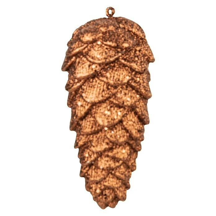 BAUHAUS Christbaumschmuck Zapfen Kupfer, Kunststoff, Rund, 1 Stk. 3 BAUHAUS Christbaumschmuck Zapfen Kupfer, Kunststoff, Rund, 1 Stk.