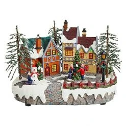 BAUHAUS Markslöjd Weihnachtsdorf Mehrfarbig, 19,5 X 23 X 21 Cm, LED