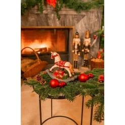 BAUHAUS Dekofigur Schaukelpferd B X H: 20,5 X 19 Cm -Jalousien Verkäufe 12 1114