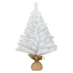 BAUHAUS Künstlicher Weihnachtsbaum Icelandic Höhe: 90 Cm, Weiß