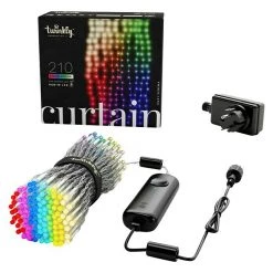 BAUHAUS Twinkly LED-Lichterkette Außen, 210-flammig, Kabellänge: 3 M, Lichtfarbe: RGB -Jalousien Verkäufe 12 1169