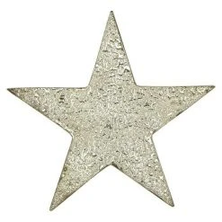 BAUHAUS Dekoelement Stern Holz, 20 Cm, Silber -Jalousien Verkäufe 12 1174