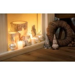 BAUHAUS Dekofigur Wichtel Höhe: 18 Cm, Sitzend, Farbig Sortiert -Jalousien Verkäufe 12 1253