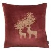 BAUHAUS Kissen Rentier Bordeaux, 45 X 45 Cm, 100 % Polyester -Jalousien Verkäufe 12 1285