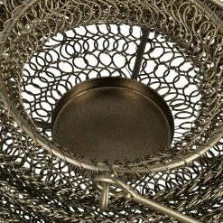 BAUHAUS Drahtlaterne Ø X H: 10 X 15 Cm, Bronze, Metall -Jalousien Verkäufe 12 1306