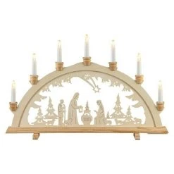 BAUHAUS LED-Weihnachtsleuchte Christi Geburt L X B X H: 4 X 58 X 37 Cm, Lichtfarbe: Warmweiß