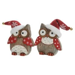 BAUHAUS Dekofigur Eule Mit Hut L X H: 6 X 19,5 Cm, 1 Stk.