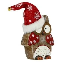 BAUHAUS Dekofigur Eule Mit Hut L X H: 6 X 19,5 Cm, 1 Stk. -Jalousien Verkäufe 12 1330