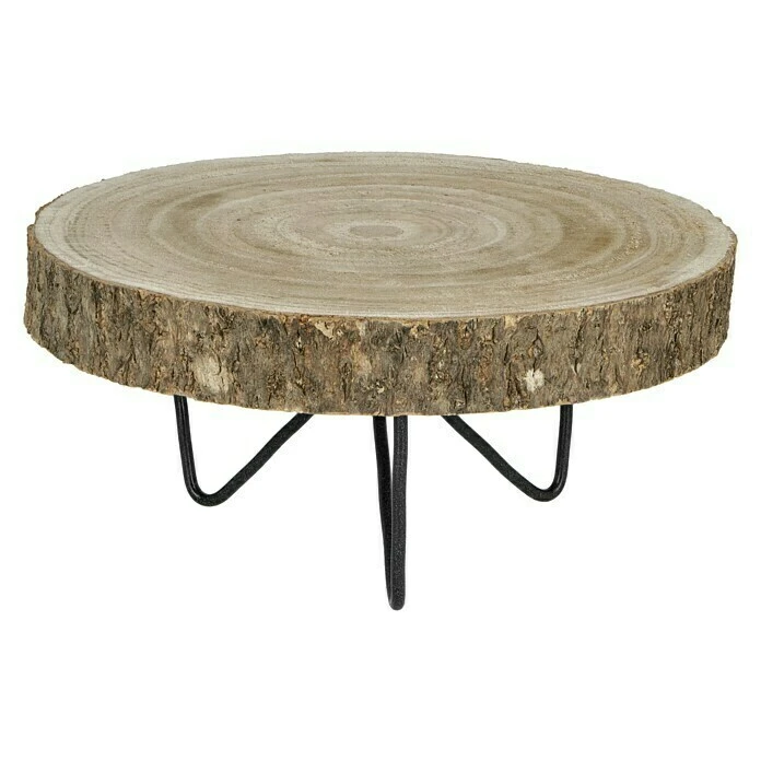 BAUHAUS Beistelltisch Baumstamm 24 X 12 Cm 1 BAUHAUS Beistelltisch Baumstamm 24 X 12 Cm