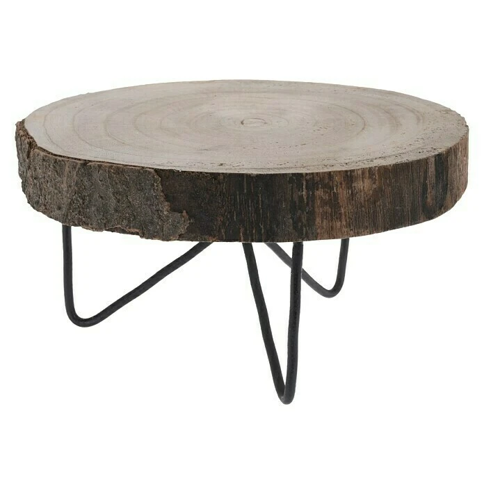 BAUHAUS Beistelltisch Baumstamm 24 X 12 Cm 2 BAUHAUS Beistelltisch Baumstamm 24 X 12 Cm – Bild 2