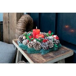 BAUHAUS Türkranz Zapfen, Rot, 33 Cm, 8 Cm -Jalousien Verkäufe 12 1346