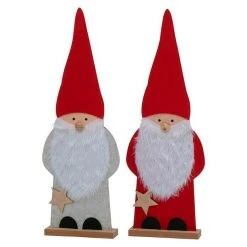 BAUHAUS Dekofigur Weihnachtsmann L X H: 25 X 71 Cm, 1 Stk.