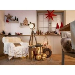 BAUHAUS Dekofigur Weihnachtsmann L X H: 25 X 71 Cm, 1 Stk. -Jalousien Verkäufe 12 1405