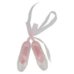 BAUHAUS Christbaumschmuck Ballettschuhe Rosa, Kunststoff, 1 Stk. -Jalousien Verkäufe 12 1410