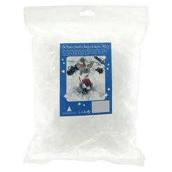 BAUHAUS Dekoelement Schneekügelchen Weiß, Kunststoff