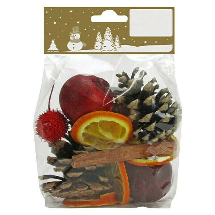 BAUHAUS Dekoelement Mischbeutel Natur Rot Braun, Kunststoff 3 BAUHAUS Dekoelement Mischbeutel Natur Rot Braun, Kunststoff