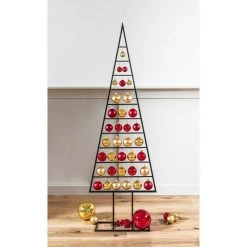 BAUHAUS Christbaumkugel-Mix Rot, Glas, Durchmesser: 8 Cm, 12 Stk. -Jalousien Verkäufe 12 1445