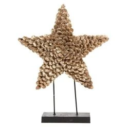 BAUHAUS Dekoelement Stern Höhe: 37 Cm, Holz