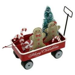 BAUHAUS Christbaumschmuck Wagen Mit Lebkuchenmännchen Rot, Kunststoff, 1 Stk. -Jalousien Verkäufe 12 1492