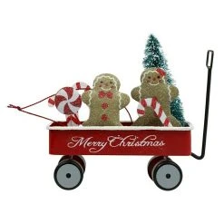 BAUHAUS Christbaumschmuck Wagen Mit Lebkuchenmännchen Rot, Kunststoff, 1 Stk. -Jalousien Verkäufe 12 1493
