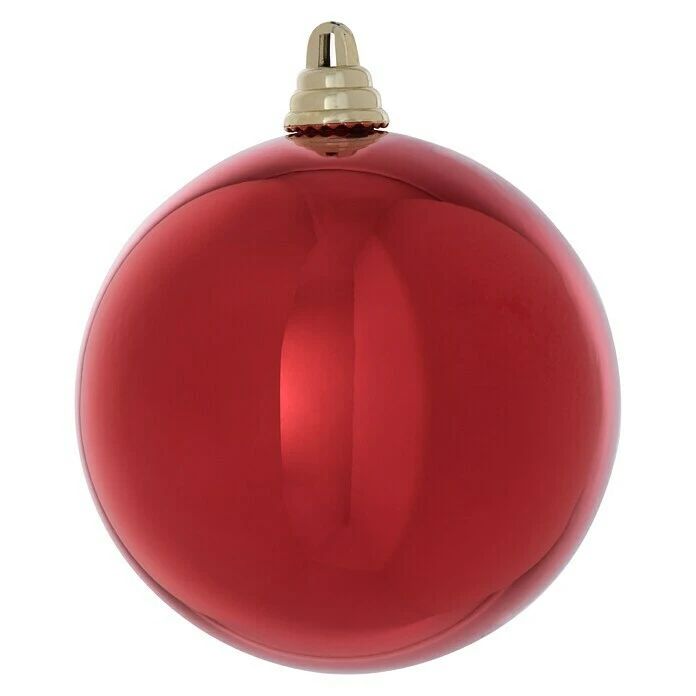 BAUHAUS Christbaumkugel Rot, Kunststoff, Durchmesser: 15 Cm, 1 Stk. 4 BAUHAUS Christbaumkugel Rot, Kunststoff, Durchmesser: 15 Cm, 1 Stk. – Bild 2