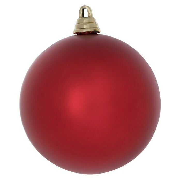 BAUHAUS Christbaumkugel Rot, Kunststoff, Durchmesser: 15 Cm, 1 Stk. 5 BAUHAUS Christbaumkugel Rot, Kunststoff, Durchmesser: 15 Cm, 1 Stk. – Bild 3