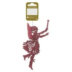 BAUHAUS Christbaumschmuck Engel Rosa, Kunststoff