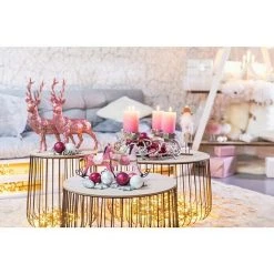 BAUHAUS Christbaumschmuck Zapfen Silber, Kunststoff, 6 Stk. -Jalousien Verkäufe 12 1541