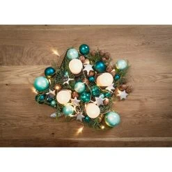 BAUHAUS Christbaumschmuck Zapfen Silber, Kunststoff, 6 Stk. -Jalousien Verkäufe 12 1544