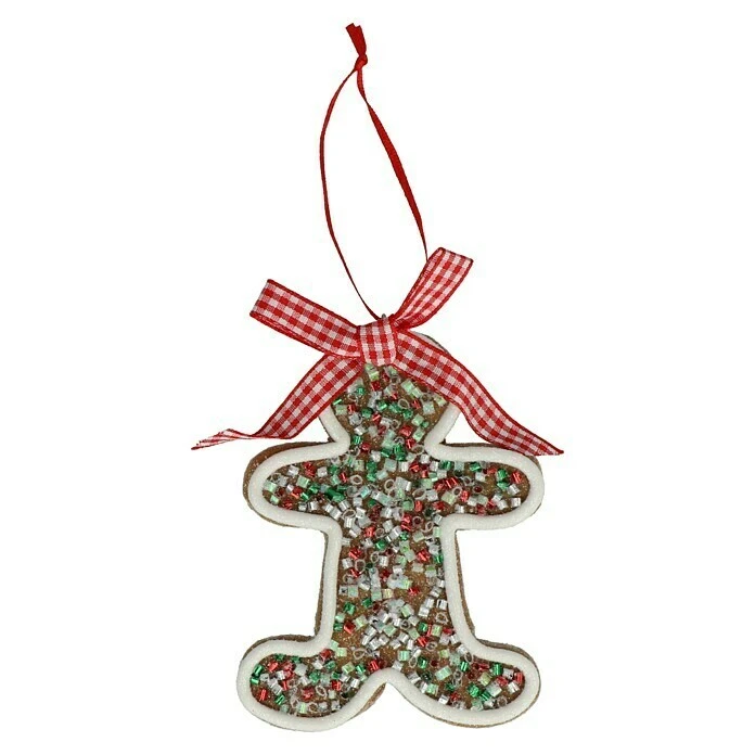 BAUHAUS Kurt Adler Christbaumschmuck Lebkuchen-Weihnachtsplätzchen Braun, Kunststoff, 1 Stk. 4 BAUHAUS Kurt Adler Christbaumschmuck Lebkuchen-Weihnachtsplätzchen Braun, Kunststoff, 1 Stk. – Bild 2