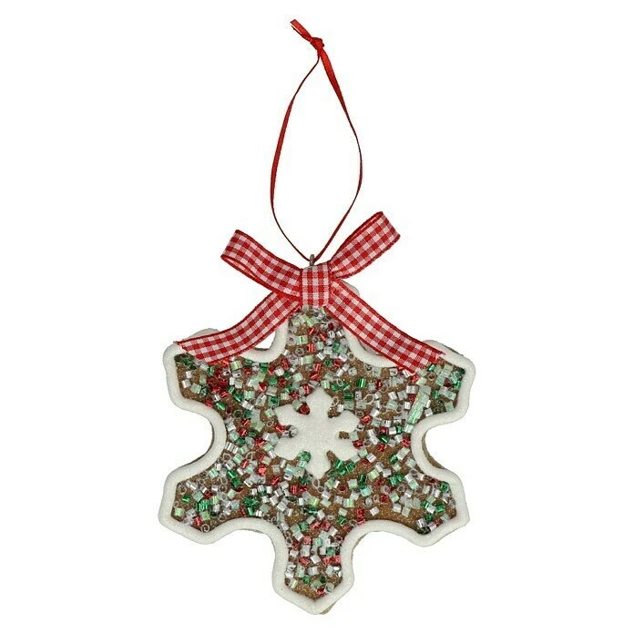 BAUHAUS Kurt Adler Christbaumschmuck Lebkuchen-Weihnachtsplätzchen Braun, Kunststoff, 1 Stk. 5 BAUHAUS Kurt Adler Christbaumschmuck Lebkuchen-Weihnachtsplätzchen Braun, Kunststoff, 1 Stk. – Bild 3