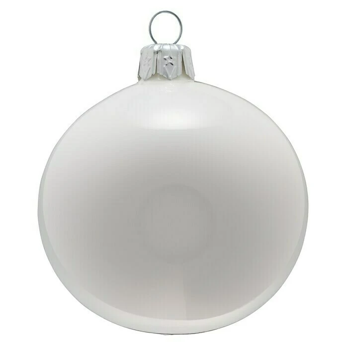 BAUHAUS Weihnachtskugeln 24 Stk., Durchmesser: 7 Cm, Silber, Glas 6 BAUHAUS Weihnachtskugeln 24 Stk., Durchmesser: 7 Cm, Silber, Glas – Bild 4