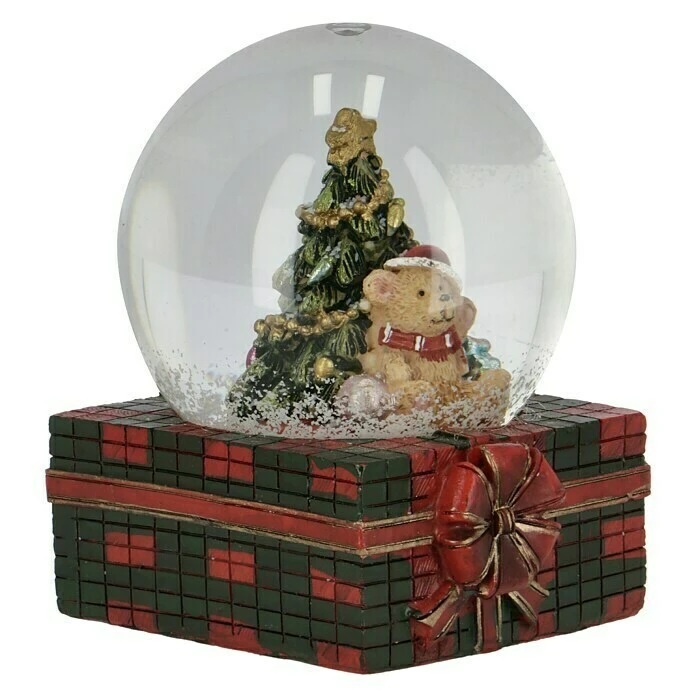 BAUHAUS Schneekugel Teddy Auf Geschenk Mehrfarbig, Kunststoff, Höhe: 8,5 Cm 5 BAUHAUS Schneekugel Teddy Auf Geschenk Mehrfarbig, Kunststoff, Höhe: 8,5 Cm – Bild 3