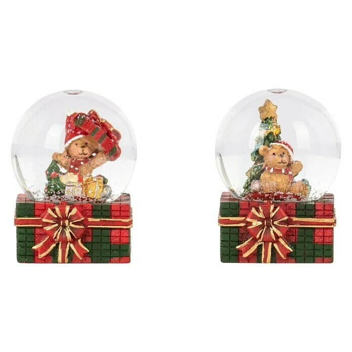 BAUHAUS Schneekugel Teddy Auf Geschenk Mehrfarbig, Kunststoff, Höhe: 8,5 Cm 7 BAUHAUS Schneekugel Teddy Auf Geschenk Mehrfarbig, Kunststoff, Höhe: 8,5 Cm – Bild 5