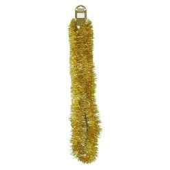 BAUHAUS Christbaumschmuck Foliengirlande Gold Gold, Kunststoff