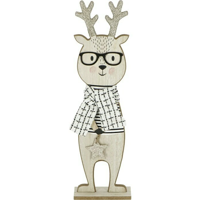 BAUHAUS Dekofigur L X B X H: 13 X 58 X 8 Cm, Braun, Holz 3 BAUHAUS Dekofigur L X B X H: 13 X 58 X 8 Cm, Braun, Holz