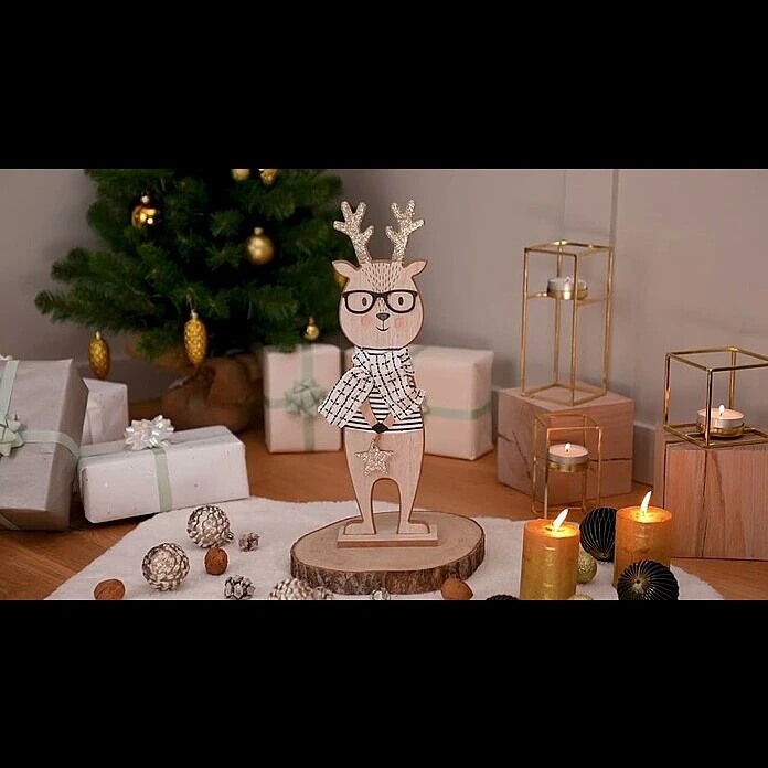 BAUHAUS Dekofigur L X B X H: 13 X 58 X 8 Cm, Braun, Holz 5 BAUHAUS Dekofigur L X B X H: 13 X 58 X 8 Cm, Braun, Holz – Bild 3