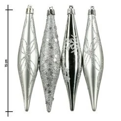 BAUHAUS Christbaumschmuck Silber, Kunststoff, 6 Stk. 8 BAUHAUS Christbaumschmuck Silber, Kunststoff, 6 Stk. -Jalousien Verkäufe 12 1624