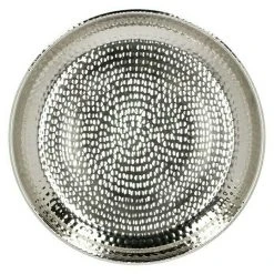 BAUHAUS Schale Silber, Durchmesser: 30 Cm