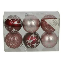 BAUHAUS Christbaumkugel-Mix Berry Kiss Rot, Kunststoff, Durchmesser: 8 Cm, 6 Stk. 8 BAUHAUS Christbaumkugel-Mix Berry Kiss Rot, Kunststoff, Durchmesser: 8 Cm, 6 Stk. -Jalousien Verkäufe 12 1650