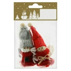 BAUHAUS Christbaumschmuck Rot, Filz