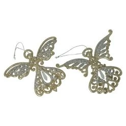 BAUHAUS Christbaumschmuck Engel Silber/Gold, Kunststoff, 1 Stk.