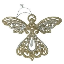 BAUHAUS Christbaumschmuck Engel Silber/Gold, Kunststoff, 1 Stk. -Jalousien Verkäufe 12 1668