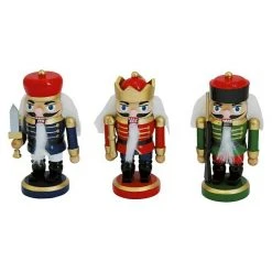 BAUHAUS Dekofigur Nussknacker Aus Holz Höhe: 10 Cm, 1 Stk.