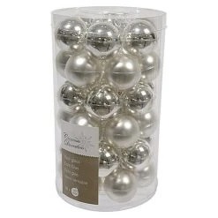BAUHAUS Mini-Glaskugel Mix 40 Mm, 36 Stk., Silber