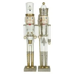 BAUHAUS Dekofigur Nussknacker 2-fach Sortiert Höhe: 55 Cm, 1 Stk. -Jalousien Verkäufe 12 1730