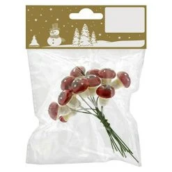 BAUHAUS Dekoartikel Fliegenpilze 12 Stk., Höhe: 2 Mm